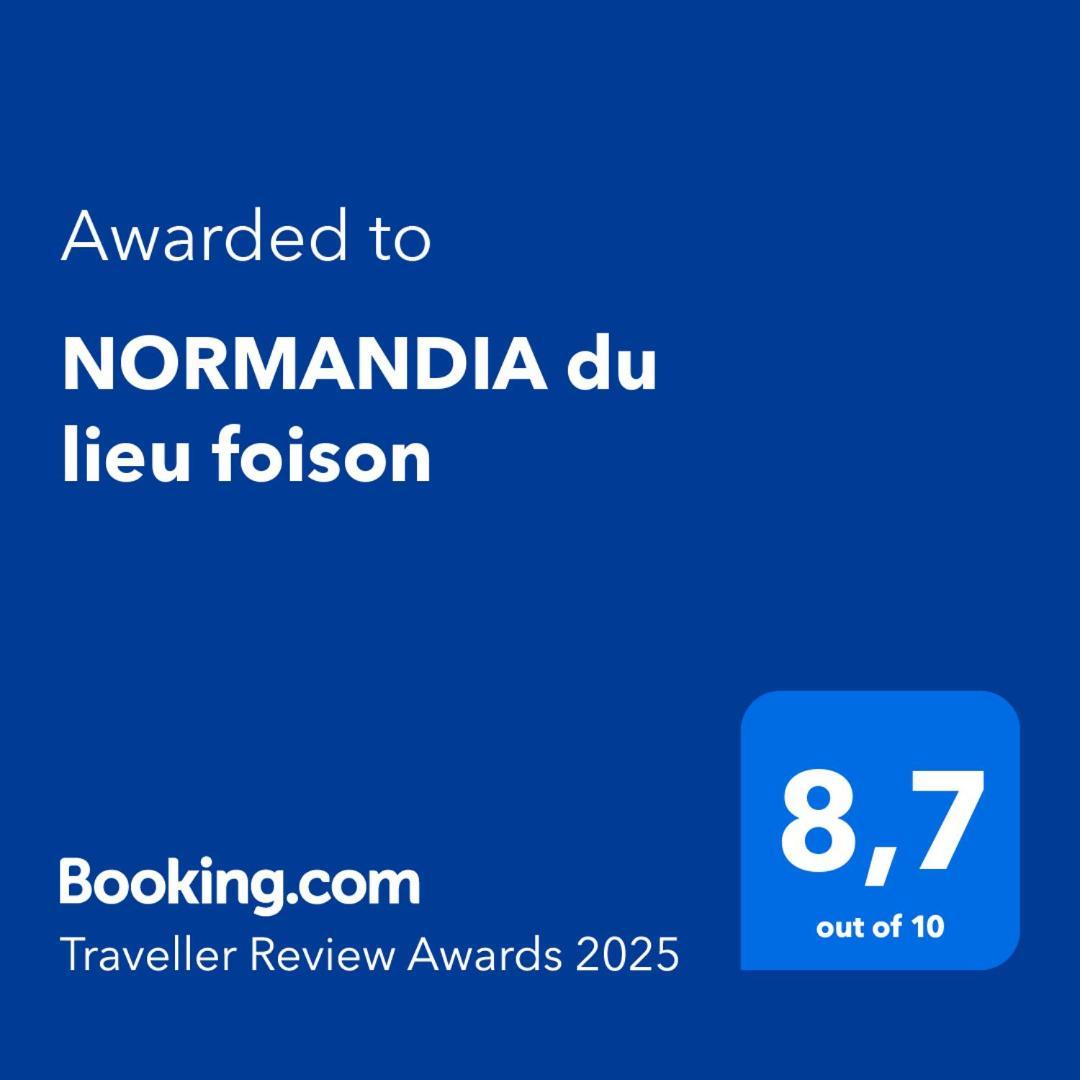 Vila Normandia Du Lieu Foison Nonant Exteriér fotografie